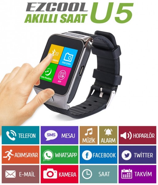 Ezcool U5 Akıllı Saat — ürün görseli 2
