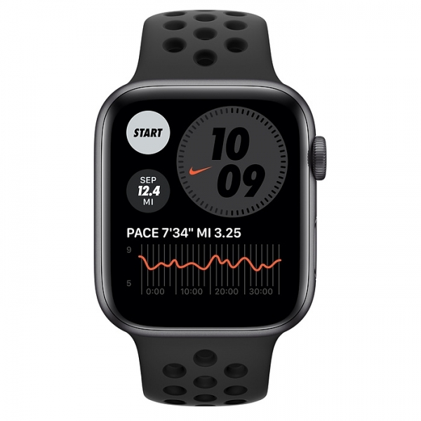 Apple Watch Nike Series 6 (44mm) Uzay Grisi Alüminyum Kasa ve Nike Spor Kordon Akıllı Saat — ürün görseli 2