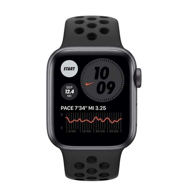 Apple Watch Nike Series 6 (40mm) Uzay Grisi Alüminyum Kasa ve Nike Spor Kordon Akıllı Saat — ürün görseli 2