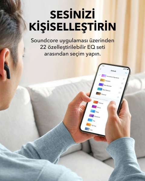 Anker Soundcore K20i Tam Kablosuz Kulaklık (A3994) — ürün görseli 6