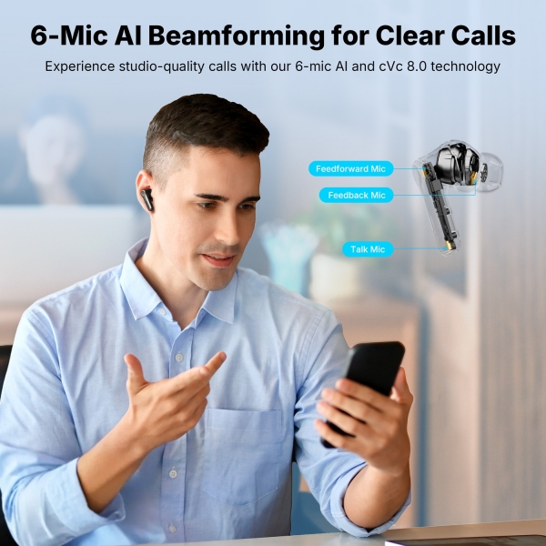 EarFun Air Pro 4+ Tam Kablosuz Kulaklık — ürün görseli 6