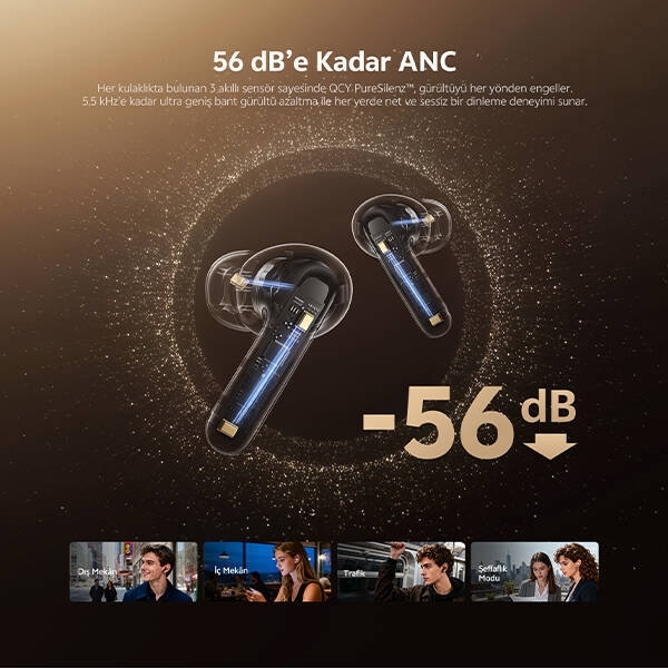 QCY MeloBuds N60 Tam Kablosuz Kulaklık — ürün görseli 5