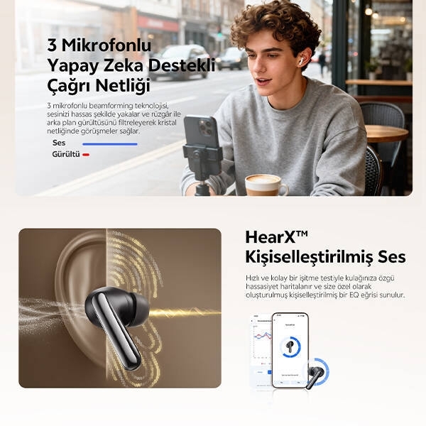QCY MeloBuds N60 Tam Kablosuz Kulaklık — ürün görseli 8