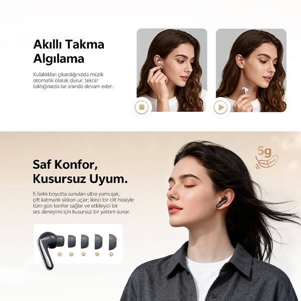QCY MeloBuds N60 Tam Kablosuz Kulaklık — ürün görseli 9