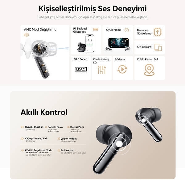 QCY MeloBuds N60 Tam Kablosuz Kulaklık — ürün görseli 11