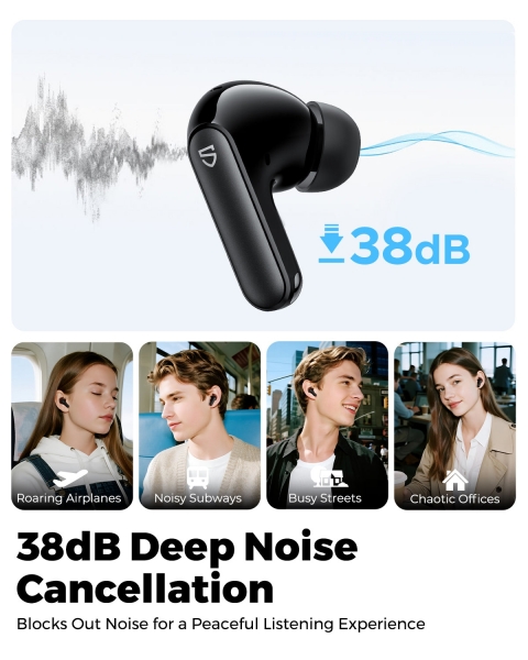 Soundpeats Q3 Pro Tam Kablosuz Kulaklık — ürün görseli 4