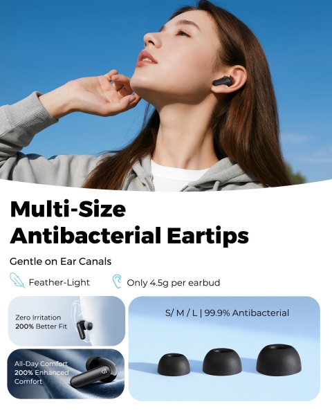 Soundpeats Q3 Pro Tam Kablosuz Kulaklık — ürün görseli 8