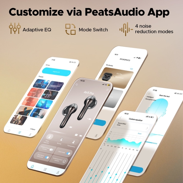 Soundpeats Air5 Pro Tam Kablosuz Kulaklık — ürün görseli 7