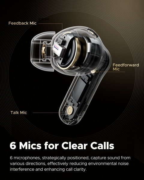 Soundpeats Capsule3 Pro+ Tam Kablosuz Kulaklık — ürün görseli 7