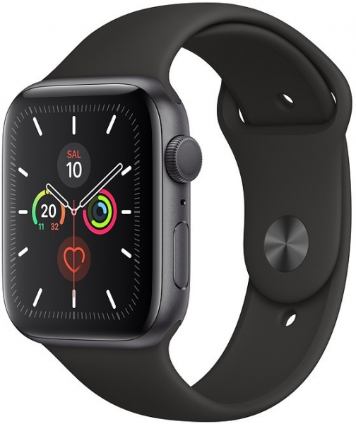 Apple Watch Series 5 (40mm) Uzay Grisi Alüminyum Kasa ve Spor Kordon Akıllı Saat (40 mm)