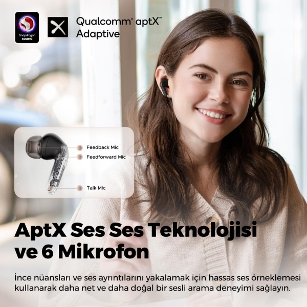 Soundpeats Air4 Pro Tam Kablosuz Kulaklık — ürün görseli 7
