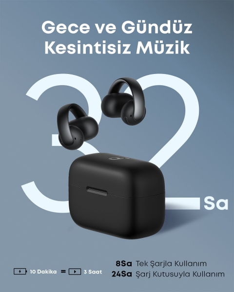 Anker Soundcore Aeroclip Tam Kablosuz Kulaklık — ürün görseli 7