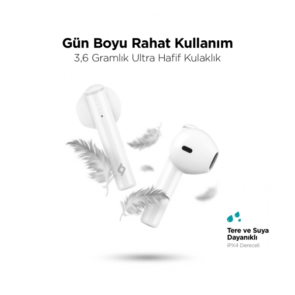 ttec AirBeat Lite 2 Tam Kablosuz Kulaklık (2KM137B) — ürün görseli 6