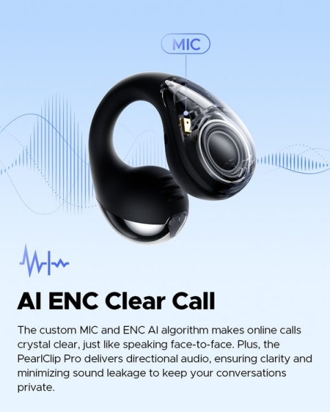 Soundpeats PearlClip Pro Tam Kablosuz Kulaklık — ürün görseli 9
