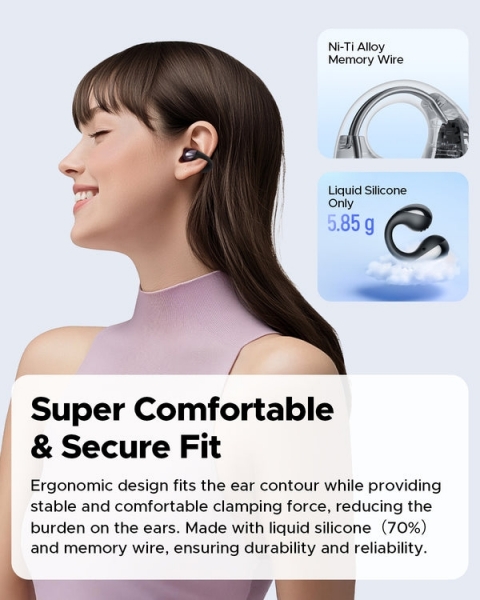 Soundpeats PearlClip Pro Tam Kablosuz Kulaklık — ürün görseli 8