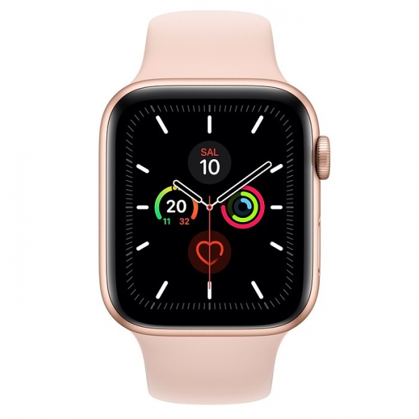 Apple Watch Series 5 (40mm) Altın Rengi Alüminyum Kasa ve Spor Kordon Akıllı Saat (40 mm) — ürün görseli 2