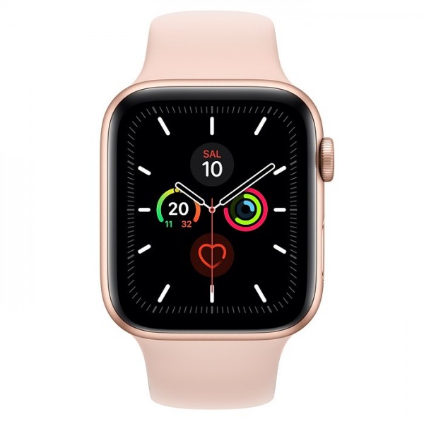 Apple Watch Series 5 (44mm) Altın Rengi Alüminyum Kasa ve Spor Kordon Akıllı Saat (44 mm) — ürün görseli 2