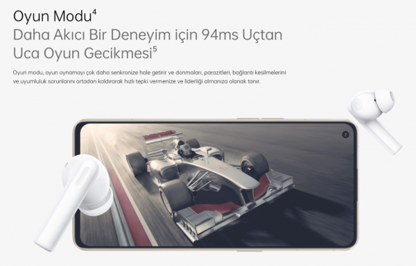 Oppo Enco Buds2 Tam Kablosuz Kulaklık (ETE41) — ürün görseli 3
