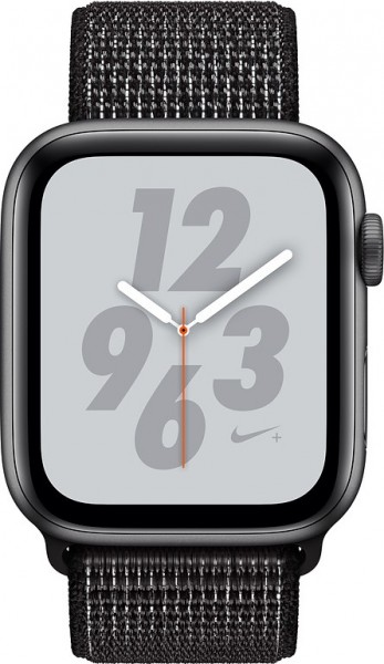 Apple Watch Nike+ Series 4 (44 mm) Uzay Grisi Alüminyum Kasa ve Siyah Nike Spor Loop Akıllı Saat — ürün görseli 2