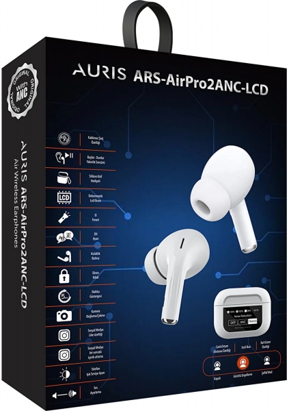 Auris Air Pro 2 ANC LCD Tam Kablosuz Kulaklık — ürün görseli 2