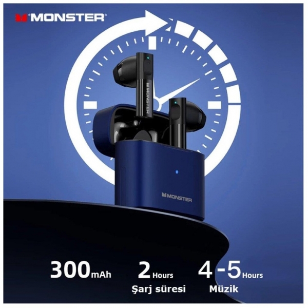 Monster Airmars XKT03 Tam Kablosuz Kulaklık — ürün görseli 4