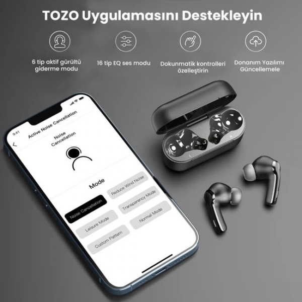 Tozo T6S Tam Kablosuz Kulaklık — ürün görseli 5