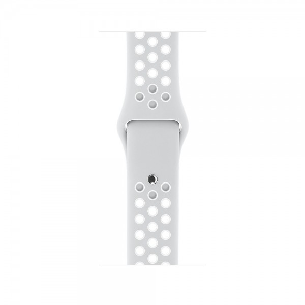 Apple Watch Nike+ Series 2 (38 mm) Gümüş Rengi Alüminyum Kasa ve Saf Platin/Beyaz Nike Spor Kordon Akıllı Saat — ürün görseli 5