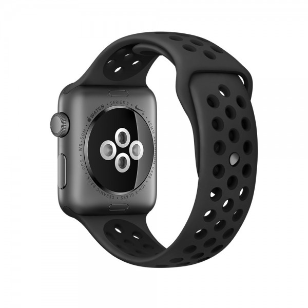Apple Watch Nike+ Series 2 (42 mm) Uzay Grisi Alüminyum Kasa ve Antrasit/Siyah Nike Spor Kordon Akıllı Saat — ürün görseli 2
