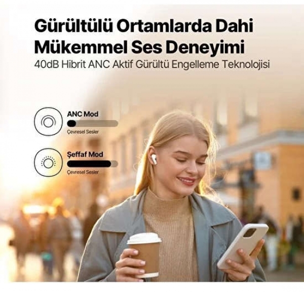 ttec Airbeat Pro Max Tam Kablosuz Kulaklık (2KM149) — ürün görseli 3