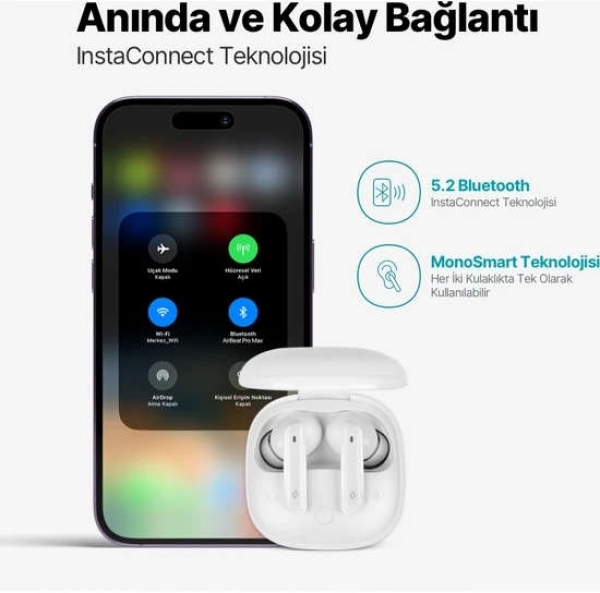 ttec Airbeat Pro Max Tam Kablosuz Kulaklık (2KM149) — ürün görseli 9