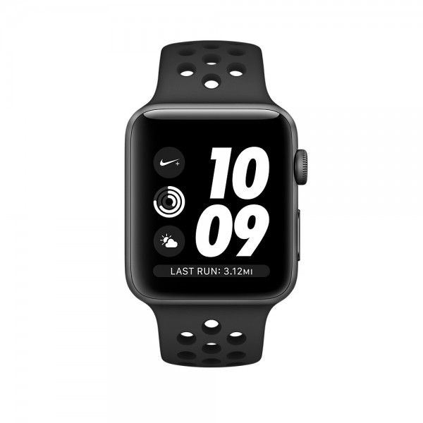 Apple Watch Nike+ Series 3 GPS (42 mm) Uzay Grisi Alüminyum Kasa ve Antrasit/Siyah Nike Spor Kordon Akıllı Saat — ürün görseli 3