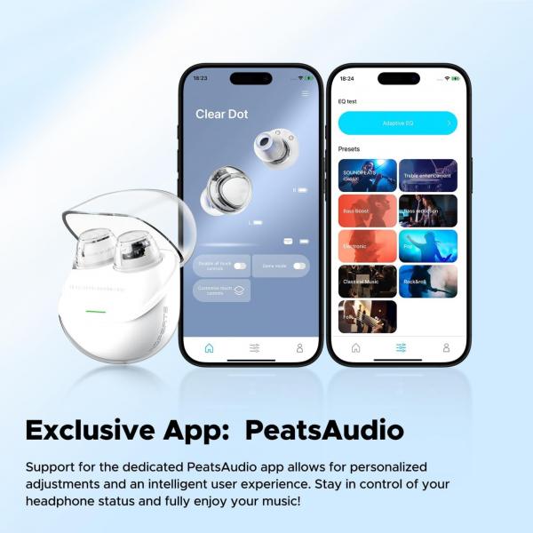 Soundpeats Clear Dot Tam Kablosuz Kulaklık — ürün görseli 7