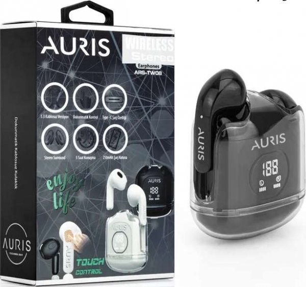 Auris ARS-TW08 Tam Kablosuz Kulaklık — ürün görseli 2
