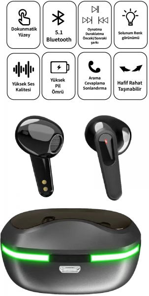 Deilmi DB-06 Tam Kablosuz Kulaklık — ürün görseli 2