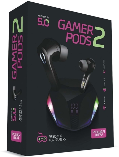 Powerway Gamer Pods 2 Tam Kablosuz Kulaklık (BTX23) — ürün görseli 4