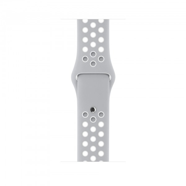 Apple Watch Nike+ Series 2 (42 mm) Gümüş Rengi Alüminyum Kasa ve Mat Gümüş/Beyaz Nike Spor Kordon Akıllı Saat — ürün görseli 3