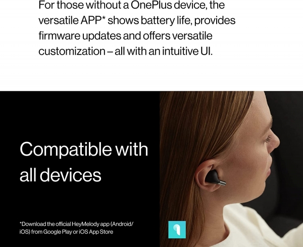 OnePlus Buds Pro Tam Kablosuz Kulaklık (E503A) — ürün görseli 7