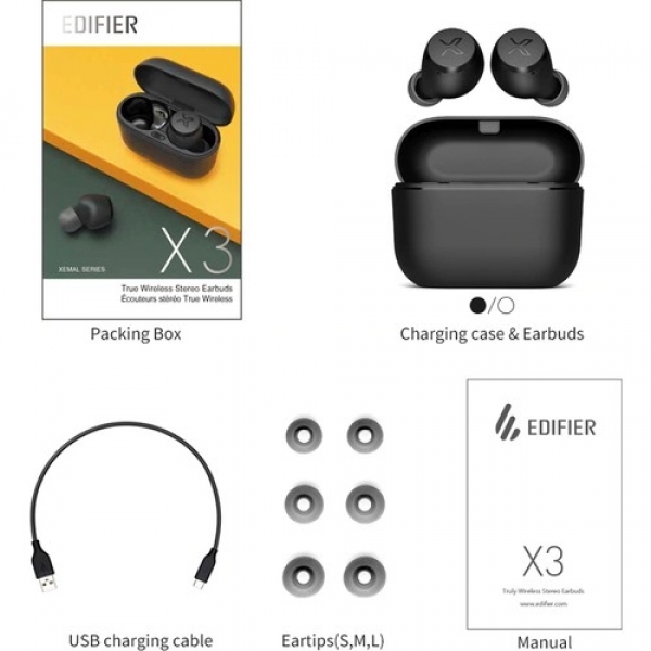 Edifier X3 Tam Kablosuz Kulaklık — ürün görseli 3
