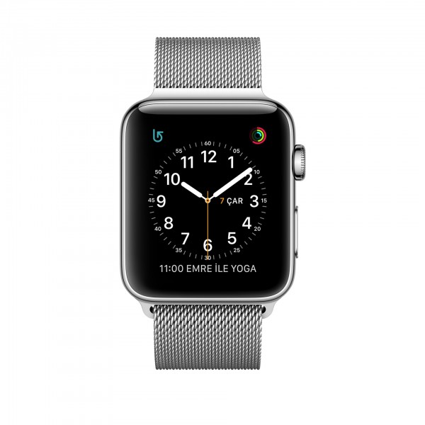 Apple Watch Series 2 (38 mm) Paslanmaz Çelik Kasa ve Milano Loop Akıllı Saat — ürün görseli 2