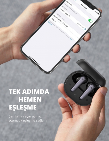 Ugreen HiTune T1 Tam Kablosuz Kulaklık — ürün görseli 5