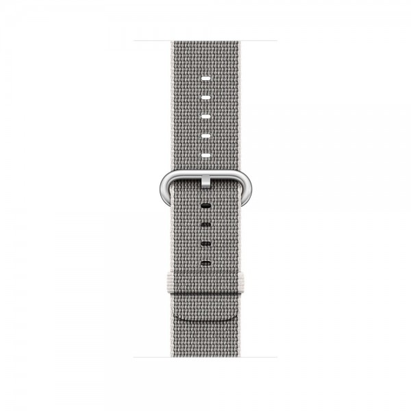 Apple Watch Series 2 (38 mm) Gümüş Rengi Alüminyum Kasa ve Naylon Örme İnci Grisi Kordon Akıllı Saat — ürün görseli 4