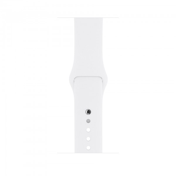 Apple Watch Series 2 (42 mm) Paslanmaz Çelik Kasa ve Beyaz Spor Kordon Akıllı Saat — ürün görseli 3