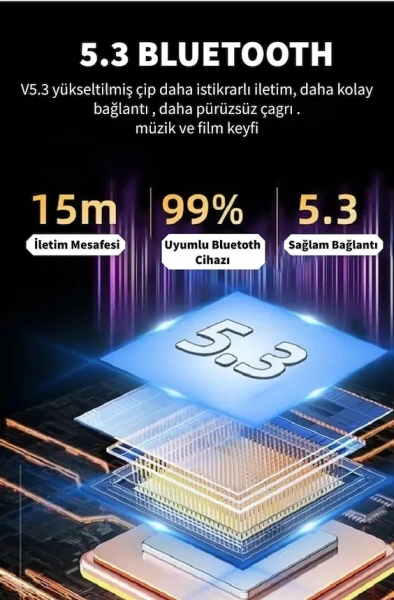 Deilmi DB15 Tam Kablosuz Kulaklık — ürün görseli 3