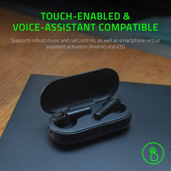 Razer Hammerhead True Wireless Earbuds Tam Kablosuz Kulaklık — ürün görseli 4