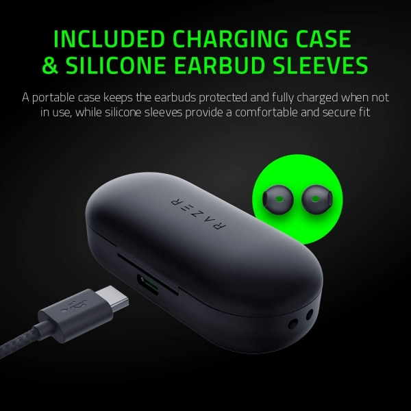 Razer Hammerhead True Wireless Earbuds Tam Kablosuz Kulaklık — ürün görseli 6
