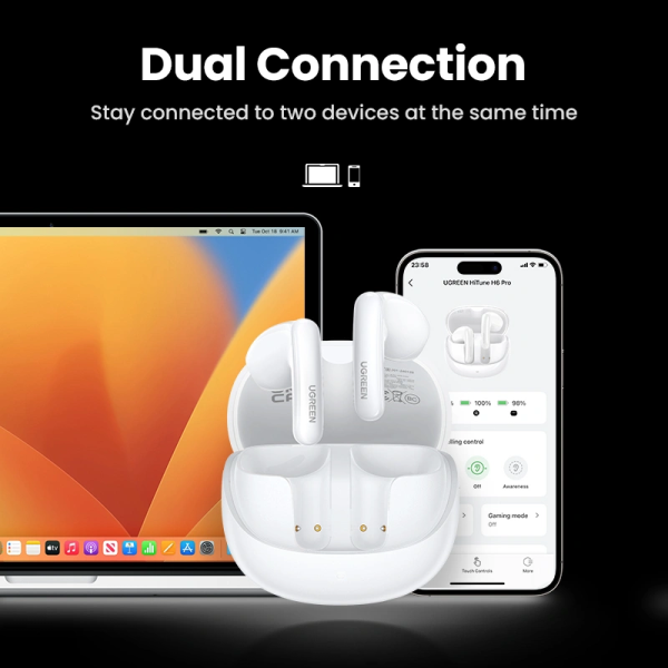 Ugreen HiTune H6 Pro Tam Kablosuz Kulaklık (WS203) — ürün görseli 6
