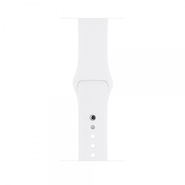 Apple Watch Series 2 (42 mm) Gümüş Rengi Alüminyum Kasa ve Beyaz Spor Kordon Akıllı Saat — ürün görseli 3