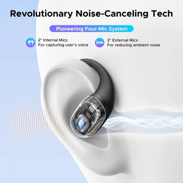Ugreen Fitbuds Open-Ear Tam Kablosuz Kulaklık — ürün görseli 3