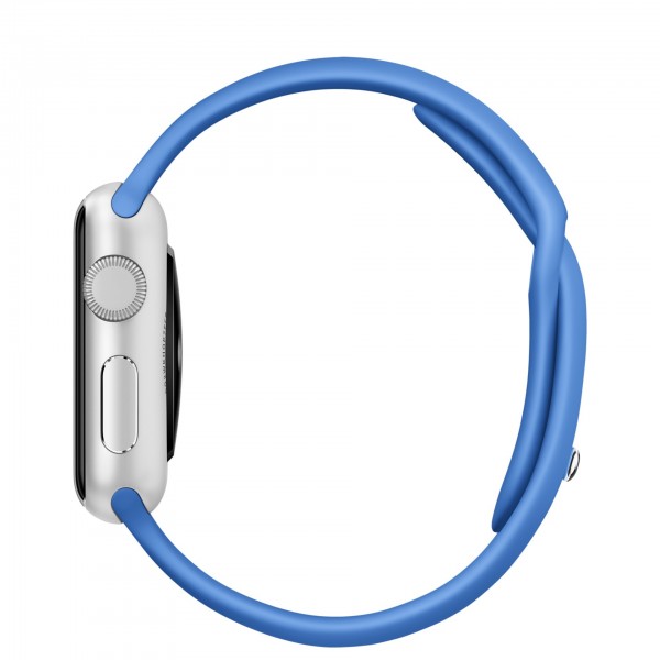 Apple Watch Sport (38 mm) Gümüş Rengi Alüminyum Kasa ve Kraliyet Mavisi Spor Kordon Akıllı Saat — ürün görseli 3