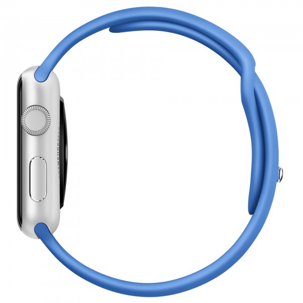 Apple Watch Sport (42 mm) Gümüş Rengi Alüminyum Kasa ve Kraliyet Mavisi Spor Kordon Akıllı Saat — ürün görseli 3